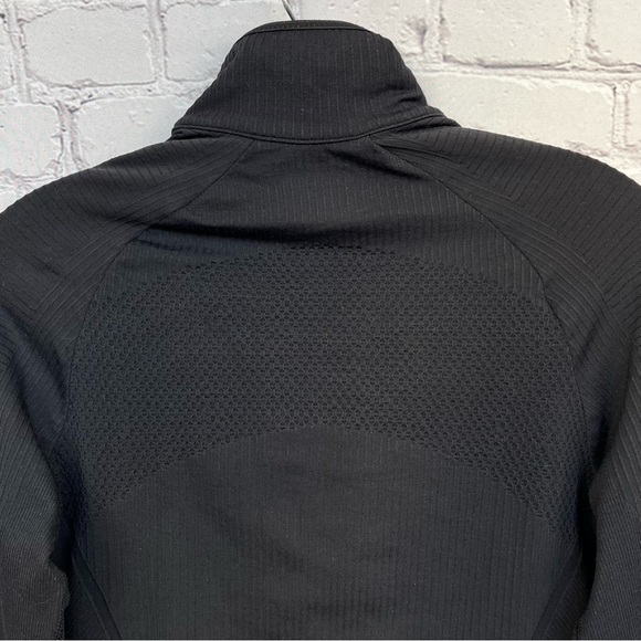Athleta Insulated Flurry Primaloft Full Zip Quilted Jacket Black Sz M - Picture 11 of 16